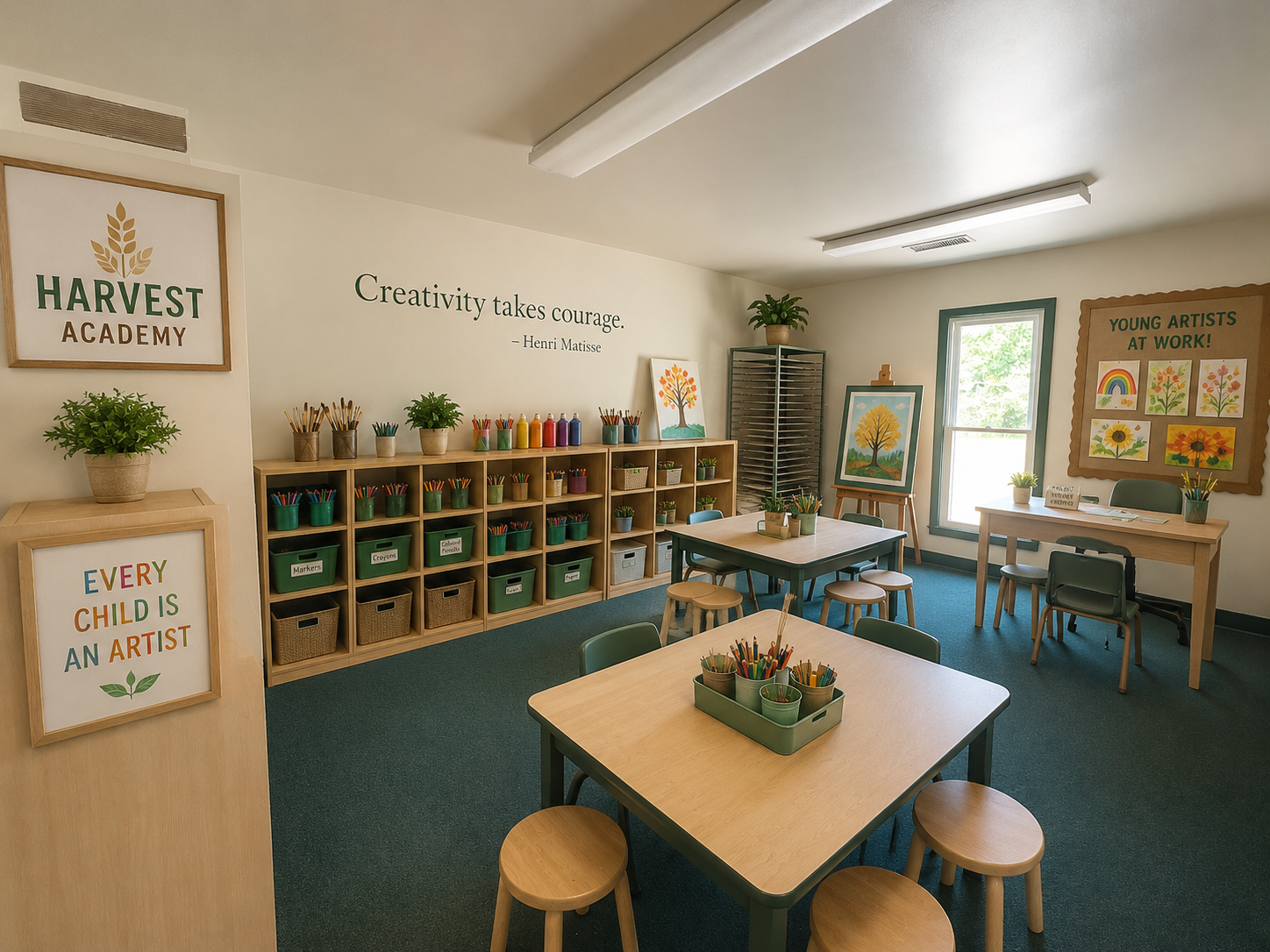 Creative Leadership & Arts Center — Interior Build-Out & Art Studio Upfit — rendering