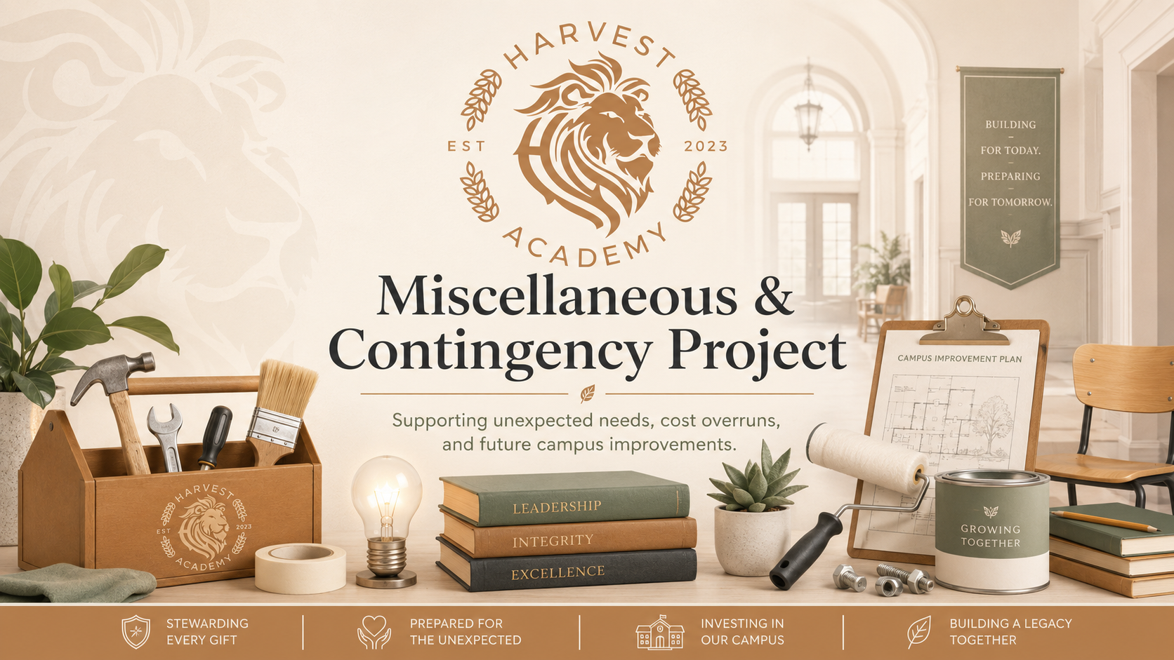 Miscellaneous & Contingency Fund — Where It's Needed Most — rendering